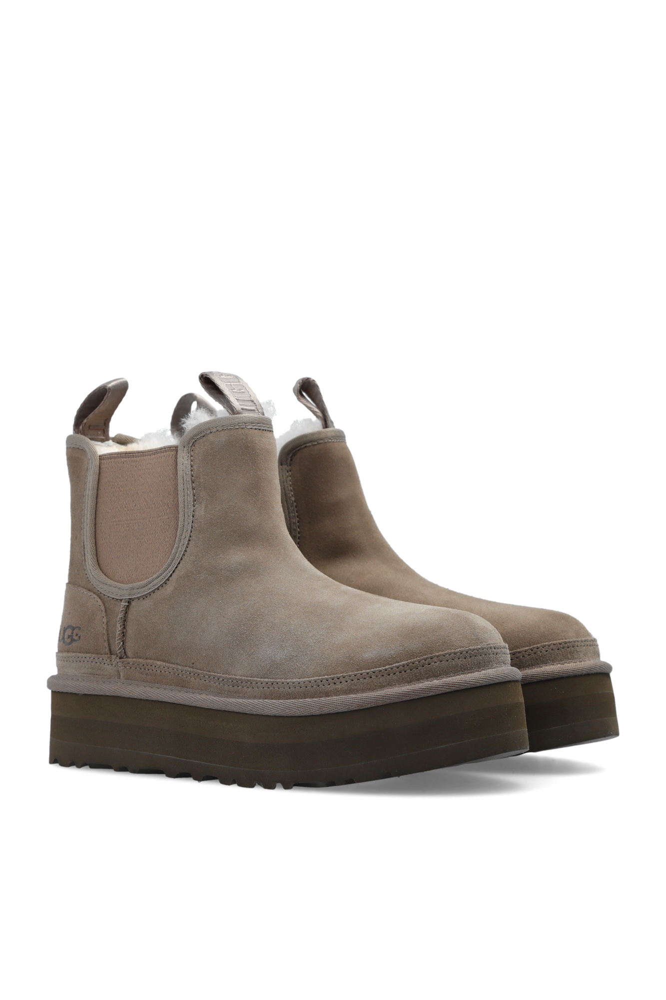 Grey 'K Neumel Platform' snow boots UGG Kids - IetpShops Italy
